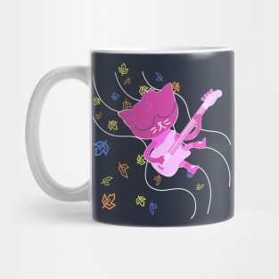 Playing bass Mug